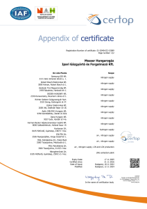 https://www.messer.ba/documents/3263100/30903268/ISO+50001+2018+szerinti+energiair%C3%A1ny%C3%ADt%C3%A1si+rendszer+tan%C3%BAs%C3%ADtv%C3%A1ny+-+Mell%C3%A9klet+2+-+angol.pdf/2c7a52ff-4669-f62a-9b79-9db764bea69d?version=1.0&t=1736331061993&documentThumbnail=1