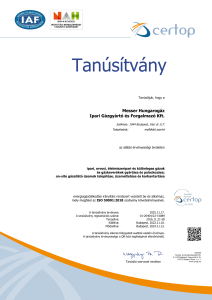 https://www.messer.ba/documents/3263100/30903268/ISO+50001+2018+szerinti+energiair%C3%A1ny%C3%ADt%C3%A1si+rendszer+tan%C3%BAs%C3%ADtv%C3%A1ny+-+magyar.pdf/2930d8b5-e12b-1d58-29ba-ab7b5657df3e?version=1.0&t=1736330797237&documentThumbnail=1