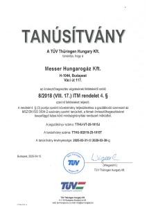 https://www.messer.ba/documents/3263100/4874474/Messer+Hungarog%C3%A1z+8-2018+ITM+rendelet+megfelel%C3%A9s+2025-2028.pdf/d7c4756e-7b4b-4a61-3dfe-f695ea4181b9?version=1.1&t=1745849295047&documentThumbnail=1